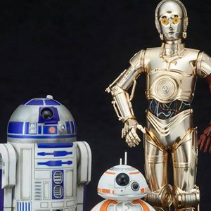 C-3PO And R2-D2 With BB-8 3-PACK