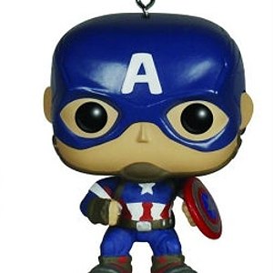 Captain America Pop! Keychain