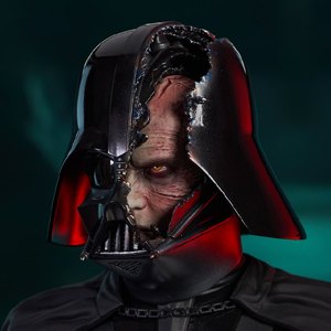Darth Vader Damaged Helmet
