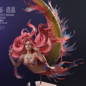 Don't Cry Mermaid Transparent (Zhou Yi)