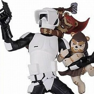 Scout Trooper Ewok Attack (Entertainment Earth)
