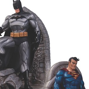 Superman And Batman Bookends
