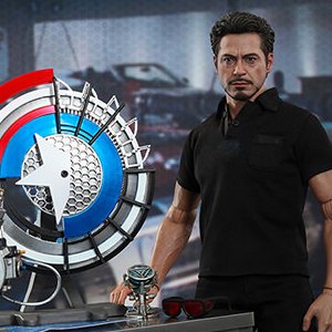 Tony Stark With Arc Reactor