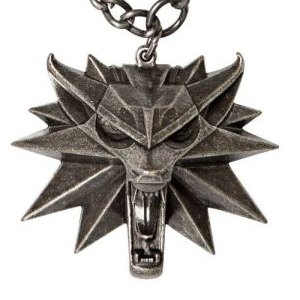 Wolf Medallion With Chain
