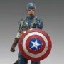 Marvel Studios-First Ten Years: Captain America First Avenger Deluxe (Iron Studios)