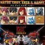 Natsu, Erza, Gray & Happy Prisma Wing Deluxe Bonus Edition