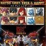 Natsu, Erza, Gray & Happy Prisma Wing Deluxe