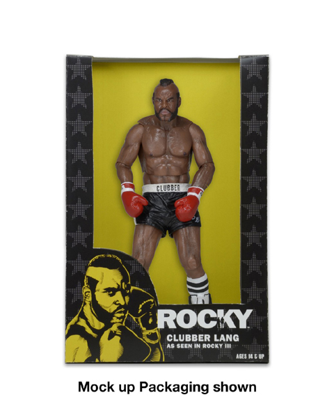 Rocky 3: Clubber Lang Black Trunks 40th Anni.