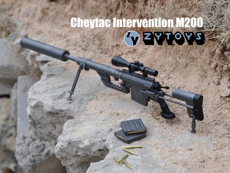 Cheytac Intervention M200 Black Silenced (studio) .