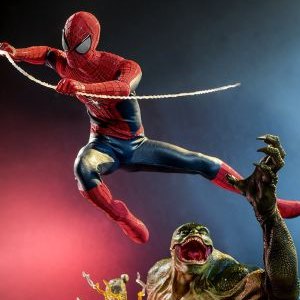 Amazing Spider-Man & Lizard Diorama Base SET