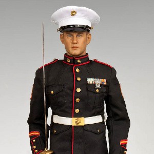 USMC Dress Blue Marine (studio)