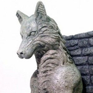 Direwolf Bookends
