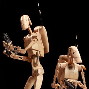 Infantry Battle Droids (Sideshow) (studio)