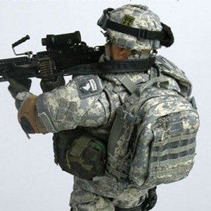 3rd Brigade 101st Airborne Division Automatic Rifleman (studio)