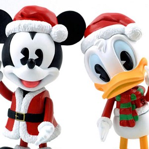 Cosbaby Mickey + Donald Christmas Set (studio)