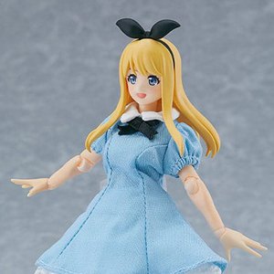 Alice Female Body With Dress & Apron Outfit