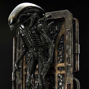 Alien Big Chap 3D Wall Art