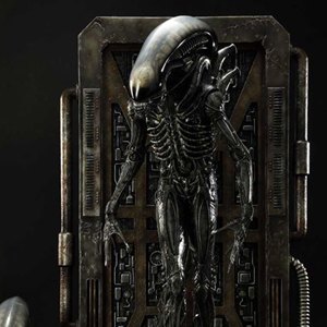 Alien Big Chap 3D Wall Art Deluxe