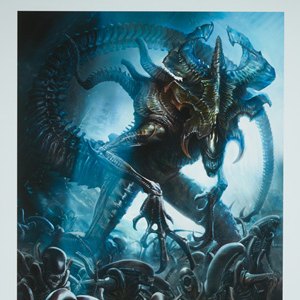 Alien King Art Print (R.J. Palmer)