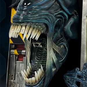 Alien Queen Wall Sculpture