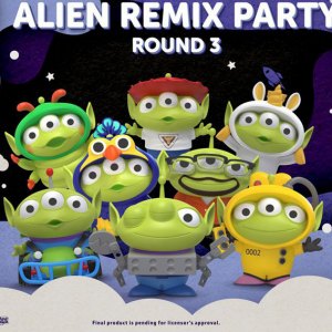 Alien Remix Party Round 3 Egg Attack Mini 8-PACK