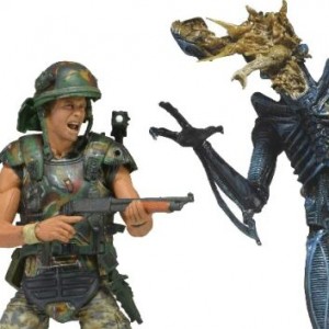 Hicks Vs. Battle Damaged Blue Warrior (studio)