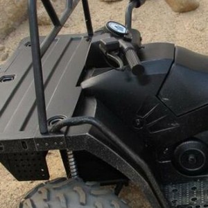 ATV All-Terrain Vehicle Black (studio)