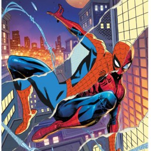 Amazing Spider-Man Art Print (Iban Coello)