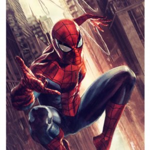 Amazing Spider-Man Art Print (Marco Mastrazzo)