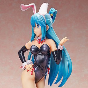 Aqua Bare Leg Bunny