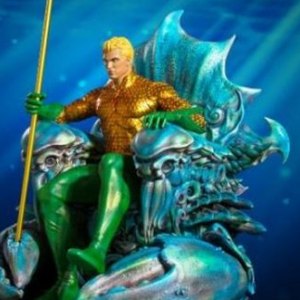 Aquaman On Throne