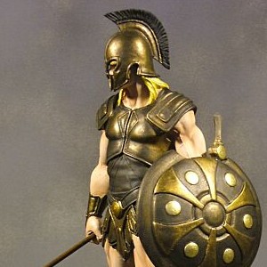 Achilles The Mightiest With Spear (studio)