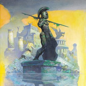 Atlantis Art Print (Frank Frazetta)