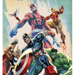 Avengers Art Print (J. Scott Campbell)