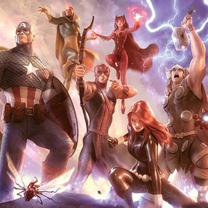 Avengers Assemble Art Print (Alex Garner)