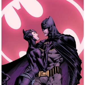 Bat & Cat Art Print (David Finch)