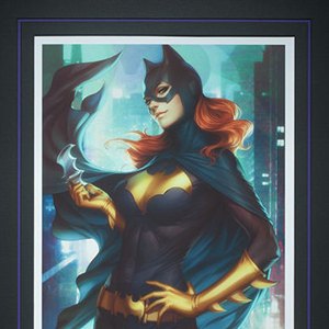 Batgirl Birds Of Prey Art Print Framed (Stanley Lau)