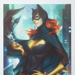 Batgirl Birds Of Prey Art Print (Stanley Lau)