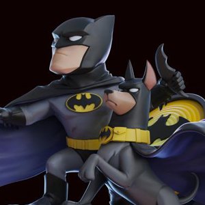 Batman & Ace Q-Fig Elite