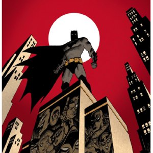 Batman Adventures Continue Art Print (Dave Johnson)