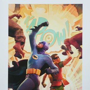 Batman And Robin The Dynamic Duo! Art Print (Jon Foster)