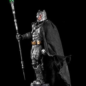 Batman Armored Battle Damaged