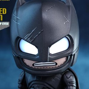 Batman Armored Battle Damaged Cosbaby