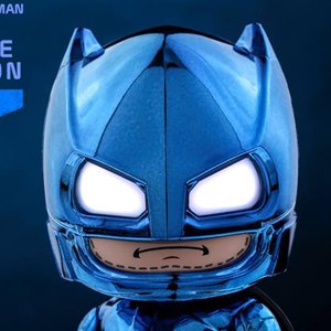 Batman Armored Blue Chrome Cosbaby