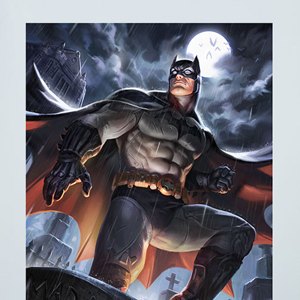 Batman Art Print (Alex Pascenko and Ian MacDonald)