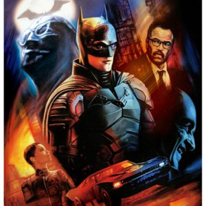 Batman Art Print (Claudio Aboy)