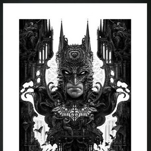Batman Art Print (Nekro)