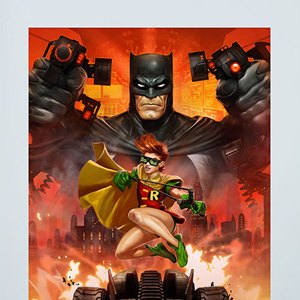 Batman Dark Knight Returns Art Print (Dave Wilkins)