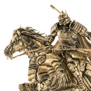 Batman Shogun Samurai Pewter Gilt