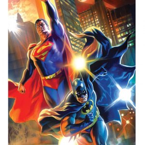Batman & Superman World's Finest Art Print (Felipe Massafera)